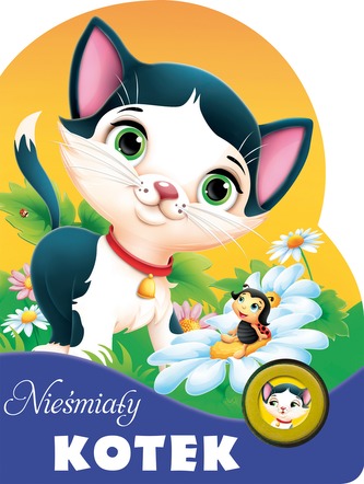 Wykrojnik z dźwiękiem. Nieśmiały kotek