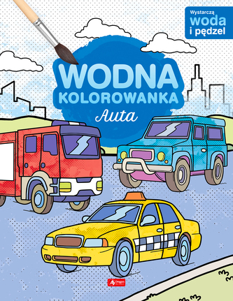 Auta. Wodna kolorowanka
