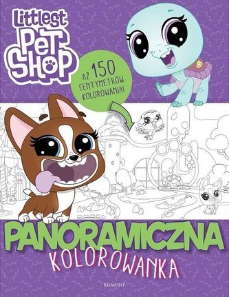 Littlest Pet Shop. Panoramiczna kolorowanka