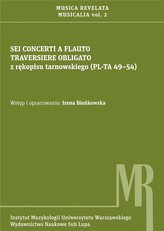Sei concerti a flauto traversiere obligato...