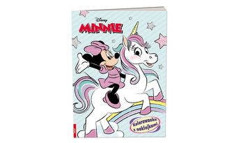 MINNIE KOLOROWANKA Z NAKLEJKAMI NA-9106