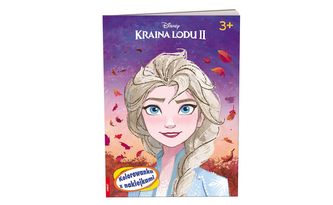 KRAINA LODU 2 KOLOROWANKA Z NAKLEJKAMI HOP-9201