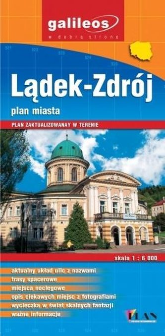 Plan - Lądek Zdrój 1:6 000