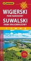 Mapa turystyczna - Wigierski PN, Suwalski PK