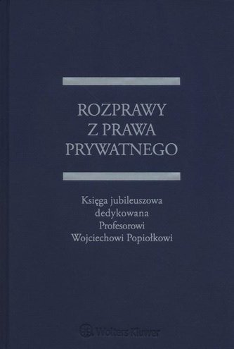 Rozprawy z prawa prywatnego