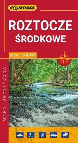 Mapa turystyczna - Roztocze Środkowe 1:50 000