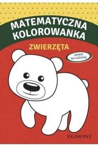 Matematyczna kolorowanka ze zwierzętami