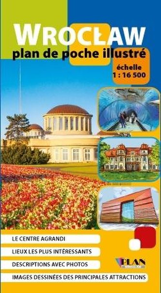 Plan kieszonkowy rys.-Wrocław w.francuska 1:16 500