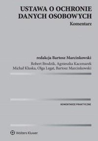Ustawa o ochronie danych osobowych. Komentarz