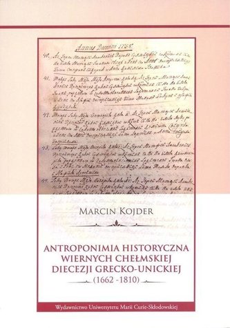 Antroponimia historyczna wiernych chełmskiej...