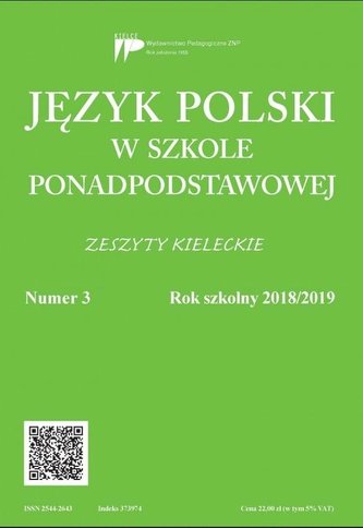 Język polski w szkole ponadpodst. nr 3 2018/2019