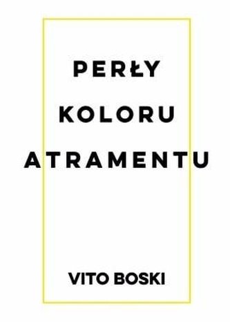 Perły koloru atramentu