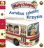 Mały chłopiec. Autobus szkolny Krzysia w.2019