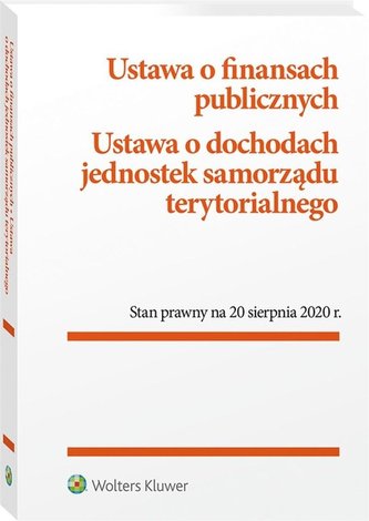 Ustawa o finansach publicznych 20.08.2020