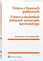 Ustawa o finansach publicznych 20.08.2020