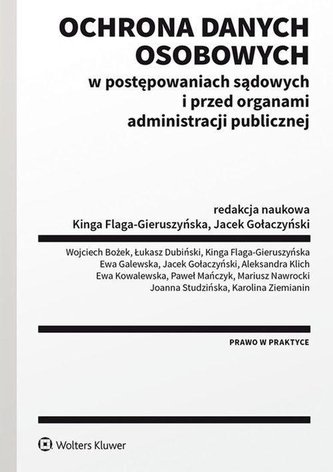 Ochrona danych osobowych w postępowaniach...