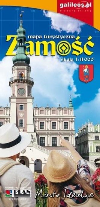 Mapa turystyczna - Zamość 1:11 000