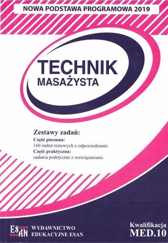 Egzamin zawodowy. Technik masażysta Egzamin zawodowy. Technik masażysta