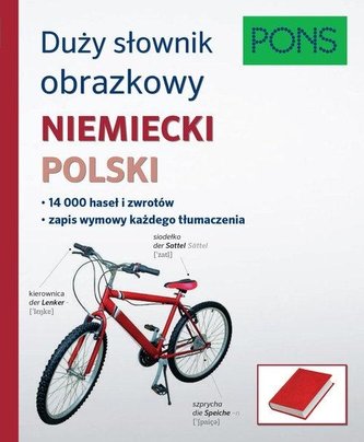 Duży słownik obrazkowy niem-pol PONS
