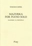 Mazurek na fortepian solo