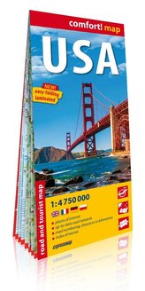 Comfort! map USA 1:4 750 000 mapa