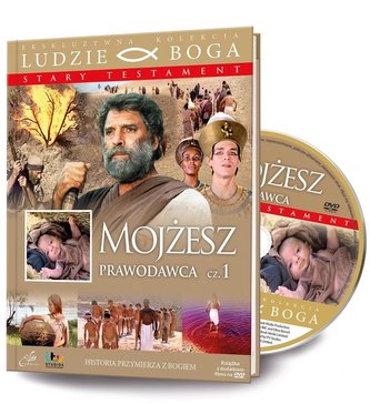 Ludzie Boga. Mojżesz prawodawca cz.1 DVD+książka