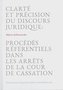 Clarte et precision du discours juridique...
