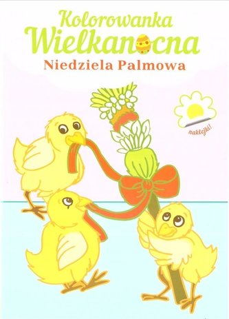 Kolorowanka Wielkanocna. Niedziela Palmowa