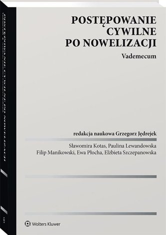 Postępowanie cywilne po nowelizacji. Vademecum