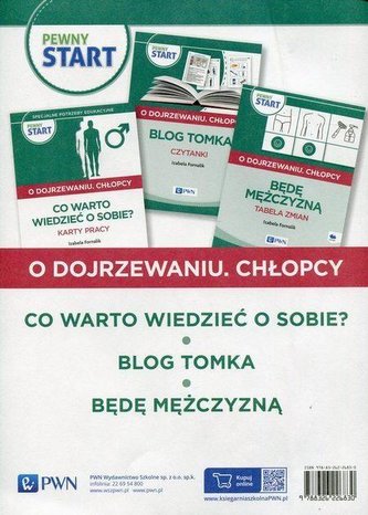 Pewny start. O dojrzewaniu. Chłopcy.Pakiet (folia)