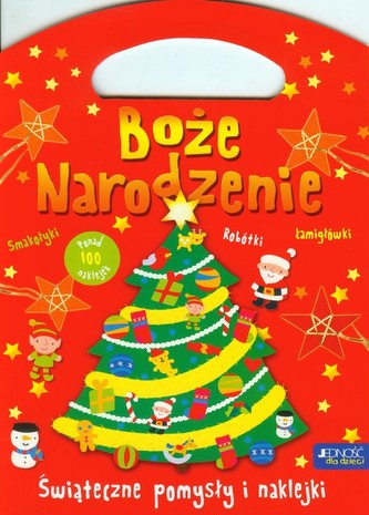 Boże Narodzenie Świąteczne pomysły i naklejki