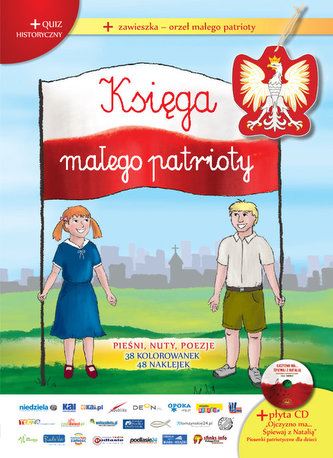 Księga małego patrioty Kolorowanka + CD