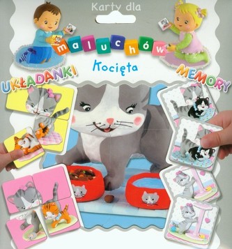 Karty dla maluchow Kocięta