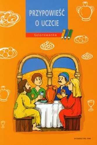 Przypowieść o uczcie Kolorowanka