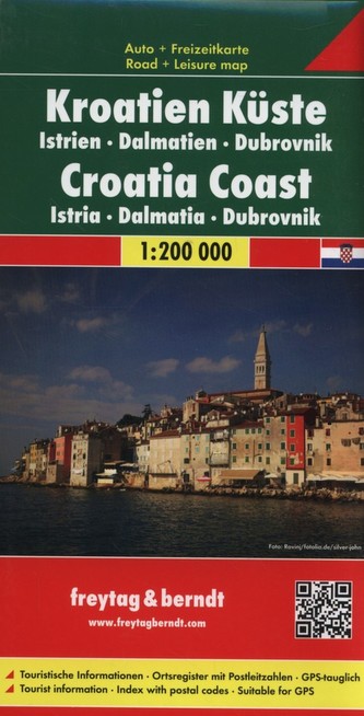 Chorvatské pobřeží 1:200.000 / Croatia Coast 1:200T
