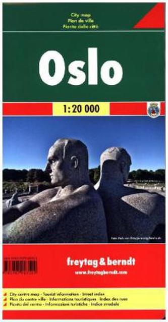 Oslo 1:20T/plán města