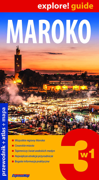 Maroko Przewodnik+atlas+mapa