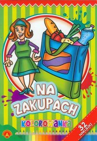 Kolorowanka Na zakupach
