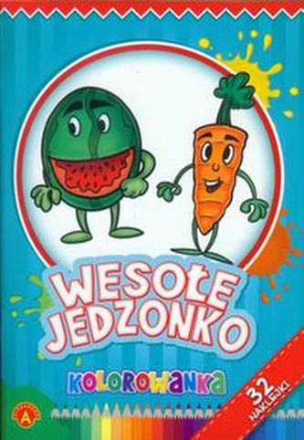 Kolorowanka Wesołe jedzonko