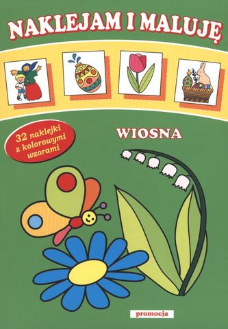 Wiosna Naklejam i maluję