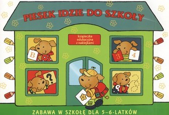 Piesek idzie do szkoły
