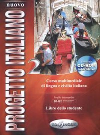 Nuovo Progetto Italiano 2 Libro dello studente + DVD