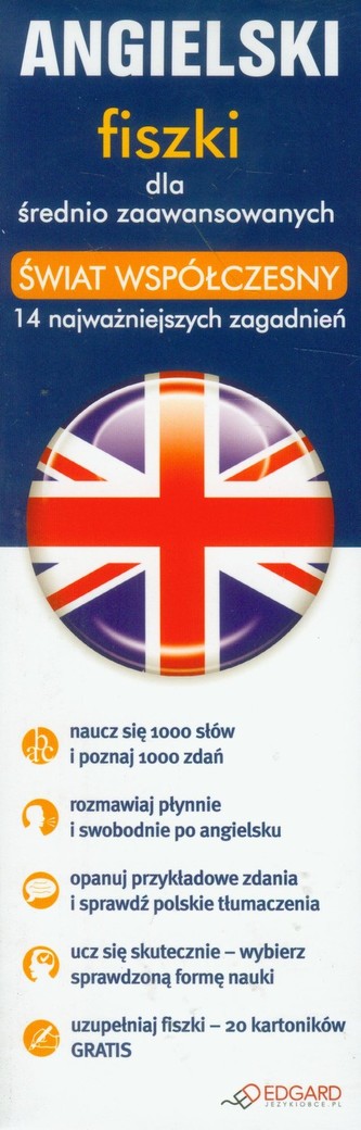 Angielski Fiszki dla średnio zaawansowanych