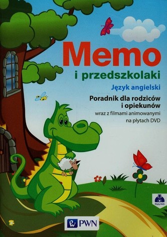 Memo i przedszkolaki Język angielski Poradnik dla rodziców i opiekunów wraz z filmami animowanymi na płytach DVD Memo i przedszkolaki Język angielski Poradnik dla rodziców i opiekunów wraz z filmami animowanymi na płytach DVD