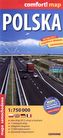 Polska. Mapa samochodowa laminowana. 1:750 000