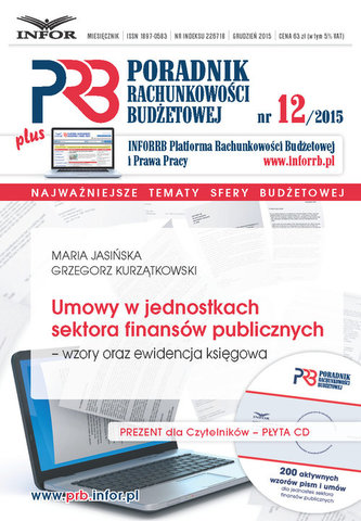 Umowy w jednostkach sektora finansów publicznych - wzory oraz ewidencja księgowa + CD