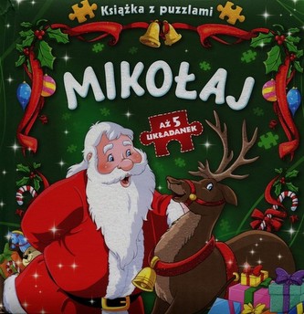 Mikołaj Książka z puzzlami