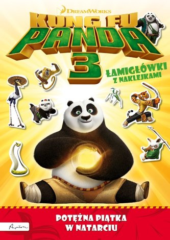 Kung Fu Panda 3. Potężna Piątka w natarciu. Łamigłówki z naklejkami