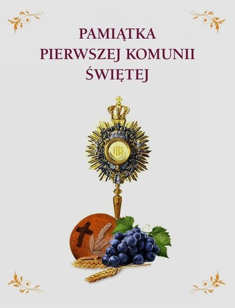Pamiątka Pierwszej Komunii Świętej