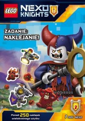 Lego Nexo Knights. Zadanie: naklejanie! Lego Nexo Knights. Zadanie: naklejanie!
